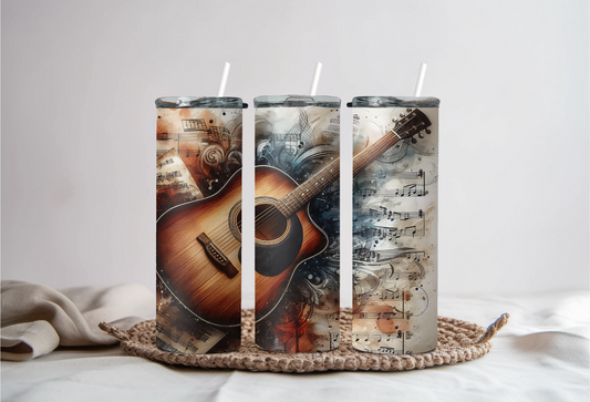 Acoustic Guitar Tumbler